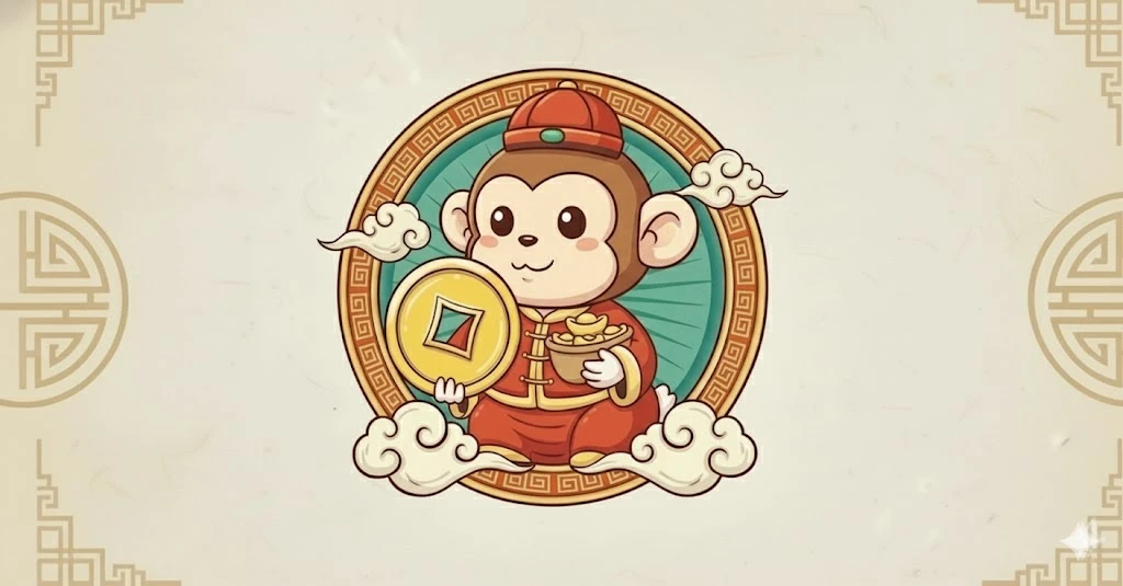 Chinese Zodiac Monkey (猴)