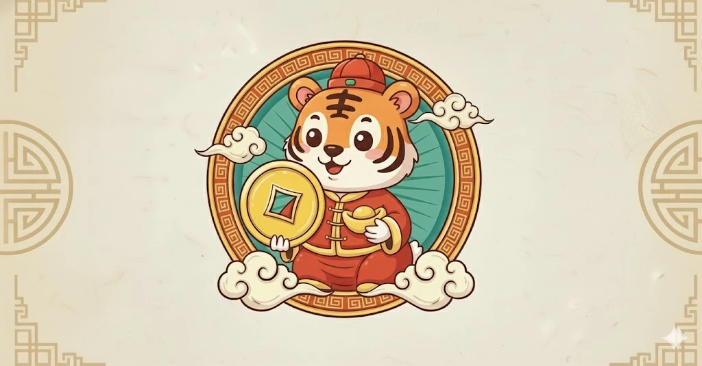 Chinese Zodiac Tiger (虎)