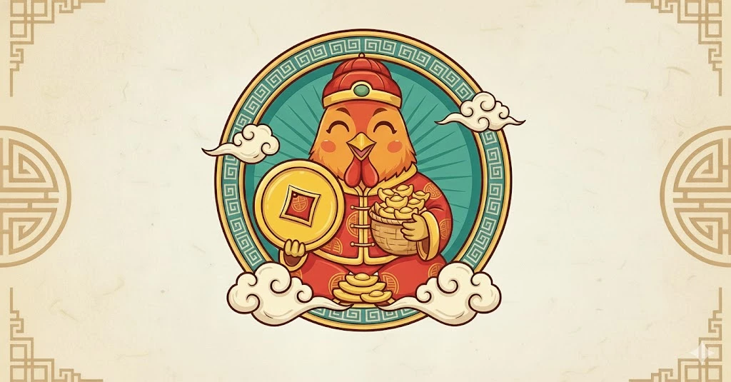 Chinese Zodiac Rooster (鸡)