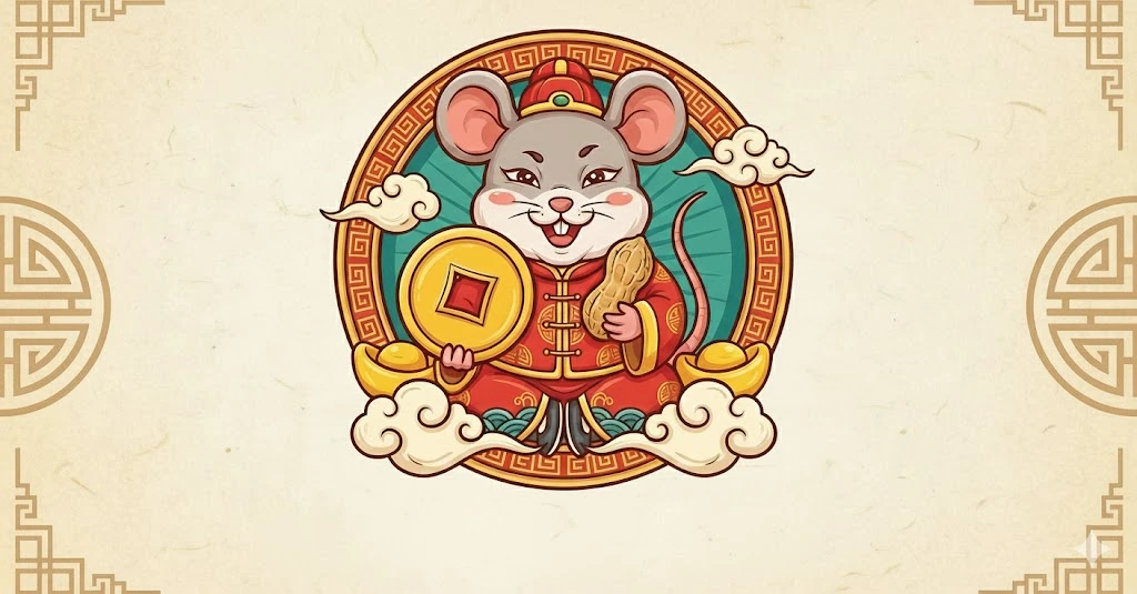 Chinese Zodiac Rat (鼠)