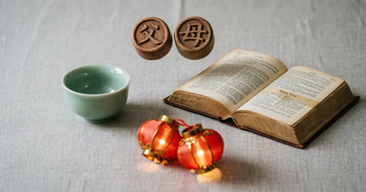 Come dire padre e madre in cinese: bàba, māma, fùqin, mǔqin