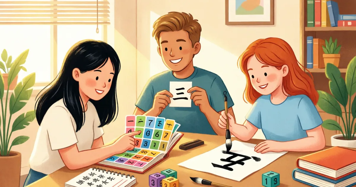 Compter jusqu'à 10 en mandarin : chiffres, tons et usages concrets