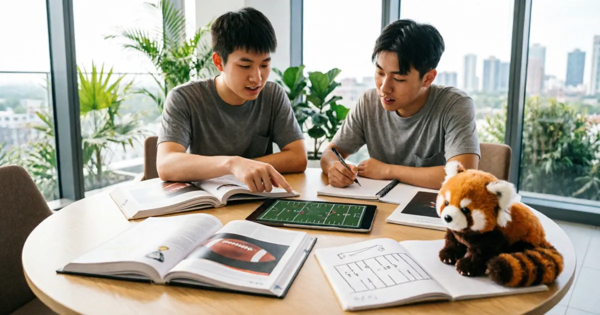 Football américain en chinois : traduction, vocabulaire et enseignement