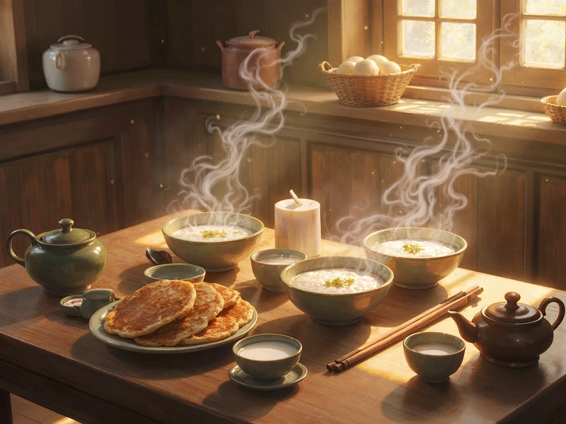 Popular Chinese breakfast foods